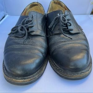 Men’s Mephisto air relax oxford shoes black leather good year welt size 10 1/2.